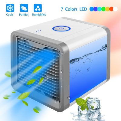 Mini USB Portable Air Conditioner, Humidifier and Purifier