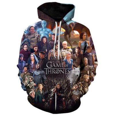 Exclusive Right Game of Thrones Hoodie Pullover