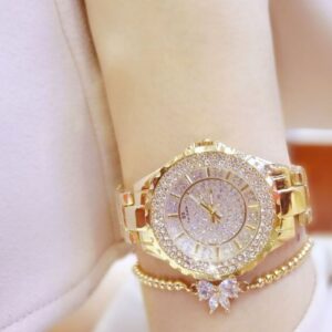 High-End BS Diamond Wristwatch