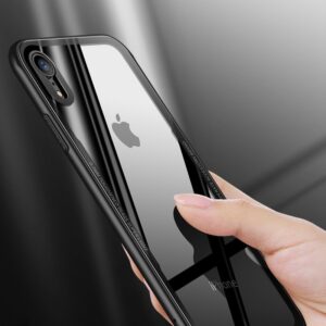 iPhone XS Max TPU+ Glass Back Cover